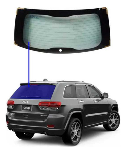 Vidro Traseiro Vigia Jeep Grand Cherokee - 2015 A 2020