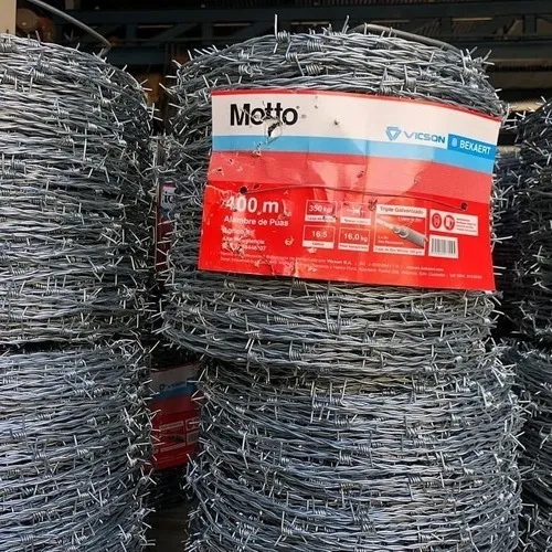 comprar Alambre De Puas Motto 400 Metros Calibre 16.5