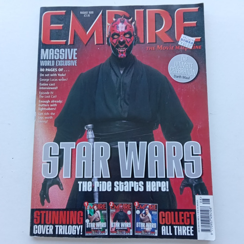 Empire. The Movie Magazine. Star Wars. The Ride Starts Here!