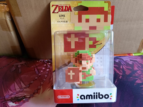 Amiibo The Legend Of Zelda Pixel Link (Usado)