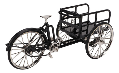 Pssopp Mini Modelo De Bicicleta, Triciclo En Miniatura, Ado.