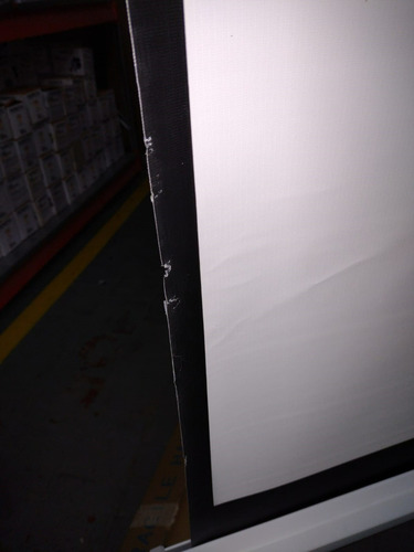 Imagen 2 de 5 de Pantalla Manual Para Proyector De Pared 84 Pulgadas Femmto
