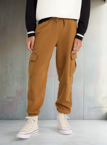 Jogger Baggy Cargo Con Bolsillos Para Niño Old Navy