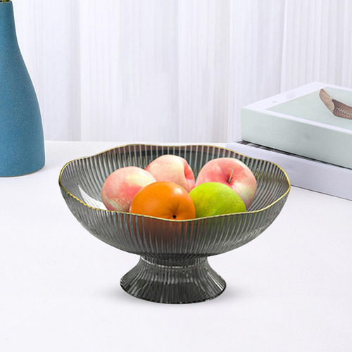 Pedestal Decorativo Tazón Cestas De Almacenamiento