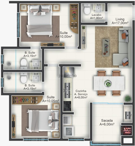 Imagem 24 de 24 de Beach Way Residence Itapema - 170365