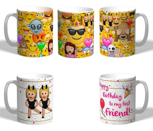 Taza Emoticón Guiño Con Lengua Fuera