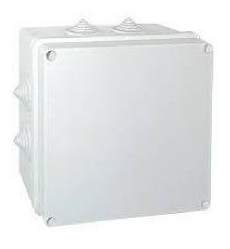 Caja De Paso Plastica 100x100x70 Mm