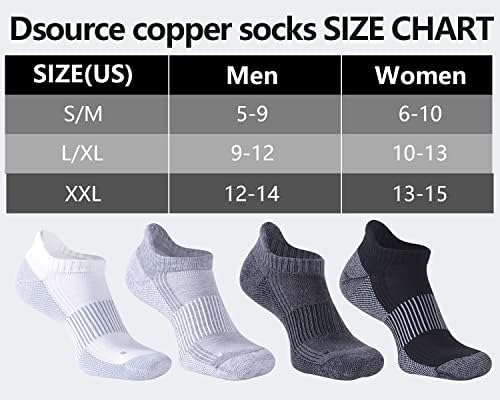 Dsource Calcetines De Cobre, Hombres, Mujeres, Niños, Niñas,