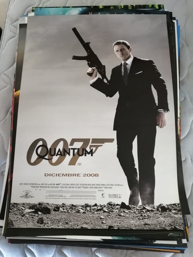 Afiche-póster De Película De Cine Original James Bond