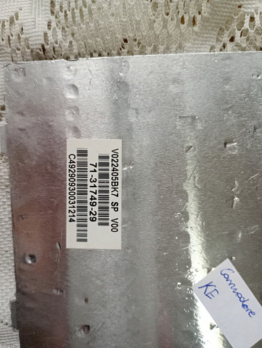 Teclado Commodore Ke / V022405bk7 Sp 100 (Usado)
