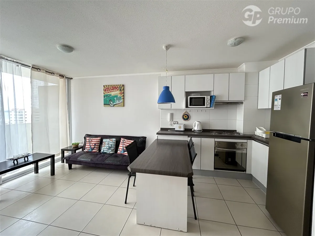 Imagen 1 de 14 de Arriendo Departamento Amoblado, Hasta Diciembre O Corrido