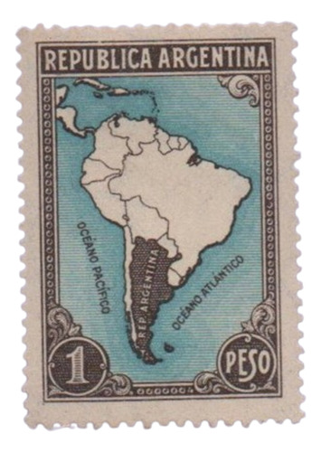 Sello Jalil Nº 760 De Argentina