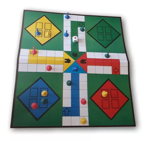 Peças do Jogo de Ludo Para Tabuleiro Kit 16 Pçs em Plástico - Bambinno -  Brinquedos Educativos e Materiais Pedagógicos