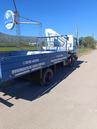 Camión Volkswagen Con Hidrogrúa Caja Pl Barandas Rebatibles.