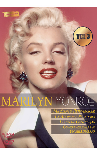 [pack Dvd] Marilyn Monroe Vol.3 (4 Discos)