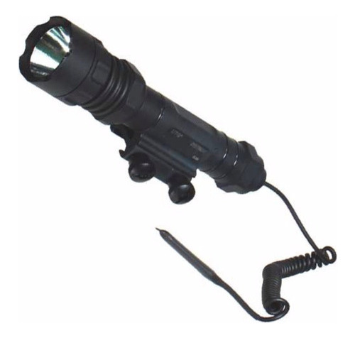 Linterna Tactica Militar Xenon Utg Montaje Picatinny Zl337 Color De La Linterna Negro Color De La Luz Blanco