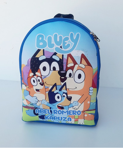 Mochila Jardín Bluey Personalizada