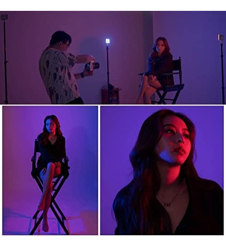 Portable Photography Panel Led Rgb, Remote Transmission A 5