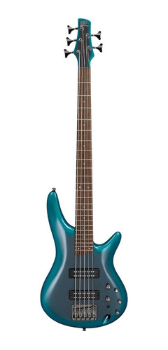 Contrabaixo 5 Cordas Ibanez Sr305e Cub | Cerulean Blue Burst