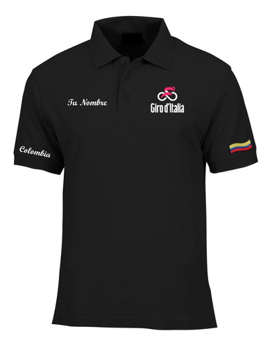 Camiseta Tipo Polo Personalizada, Giro D' Italia