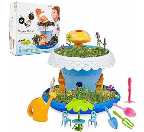 Wowtoys Kit De Jardín De Hadas Para Niños, Juego De Jardiner