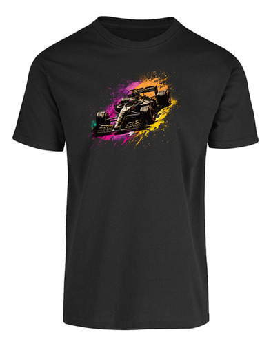 Playera Estampada Grafiti Racing F1 - Autos De F1