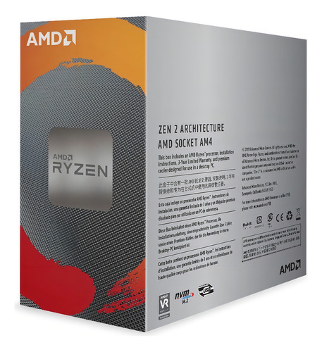 Amd Ryzen 5 3600 De 6 Núcleos / 12 Hilos Y 4.2ghz (Usado)