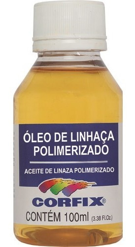 Aceite De Linaza  Polimerizado  Corfix  *100ml.