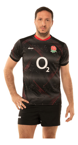 Camiseta De Rugby Imago Inglaterra England Reforzada Tackle