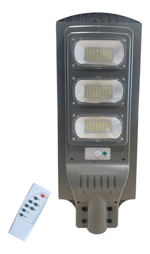 Lámpara Led Solar Alumbrado Público 90w Con Control Remoto