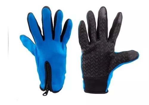 Guantes Moto Invierno S-12 Tactil Termicos Impermeables Mav