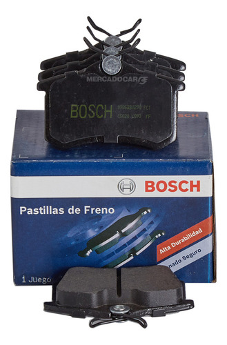 Jgo Pastillas De Freno Traseras 307 308 408 C3 C4 Ds3 Bosch