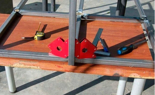 Escuadra Magnética Soldar Soporte 3 De 22 Kg + 3 De 34 Kg
