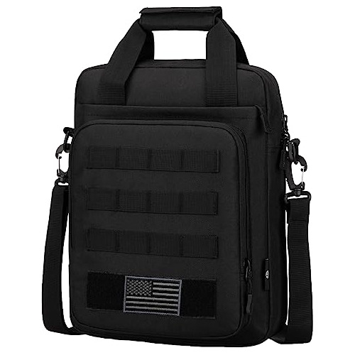 Zhierna Tactical Briefcase, Military Laptop Messenger Pns25