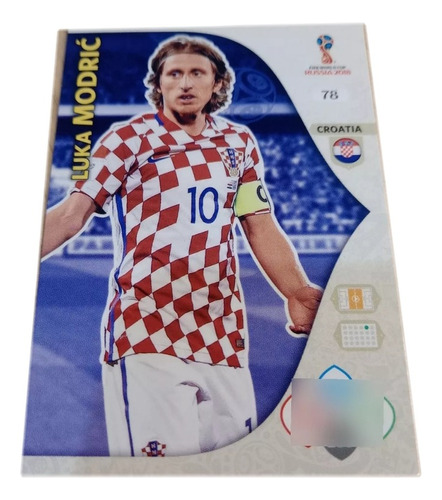 Carta Luka Modric Adrenalyn Mundial Rusia 2018