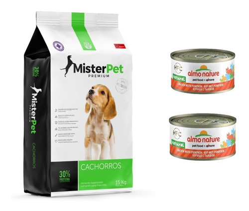 Alimento Mister Pet Puppy Cachorro 15 Kilos+ Envio Gratis