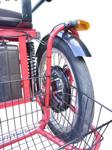 Triciclo Elétrico Modelo Advanced 1000 Watts 48 Volts 30ah