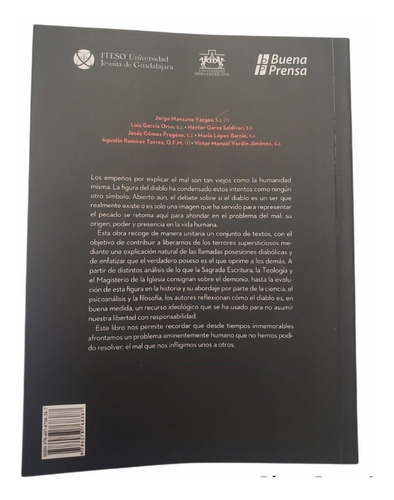 Imagen 2 de 4 de El Diablo Reflexiones Interdisciplinarias Sobre El Problema