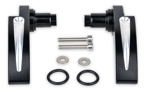 Katur Negro Alforja Levantatapa Kit Latch Asa Para Harley 2