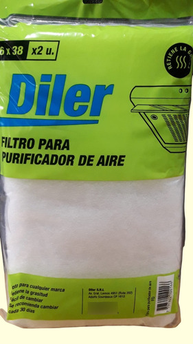 Filtro Purificador De Aire Tipo Spar X 2 Unidades.