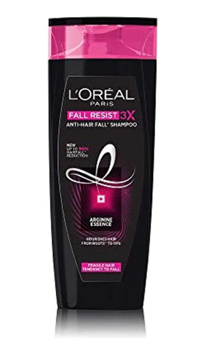 Loreal Paris Fall Resist 3x Shampoo Anti-hairfall, 396 Ml