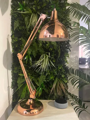 Lámpara De Escritorio, Articulada, Rose Gold, Eglo (Usado)