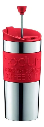 Cafetera portátil Bodum Travel Press 11067 11067 red prensa francesa 0V