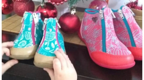 Zapatillas Infantiles Te Para Tres Modelo Exclusivo Nuevo
