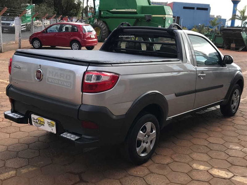 Imagem 3 de 10 de Fiat Strada 1.4 Mpi Hard Working Cs 8v Flex 2p Manual 2017