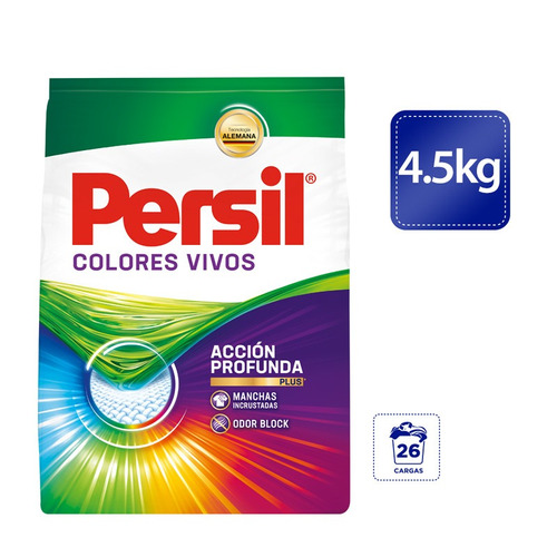 Detergente En Polvo Persil Colores Vivos 4.5k