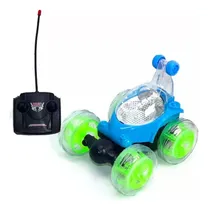 Comprar Auto Loco A Control Remoto Luces Led Acrobata Gira 360°