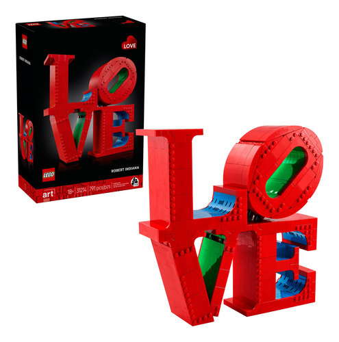 Set Decorativo Coleccionable Lego Art 31214 Para Adultos May