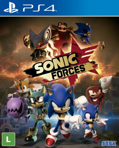 Sonic Forces Ps4 Novo Lacrado