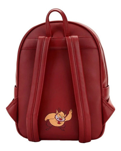 Imagen 3 de 4 de Loungefly Disney Hercules 25th Sunset Backpack Color Rojo